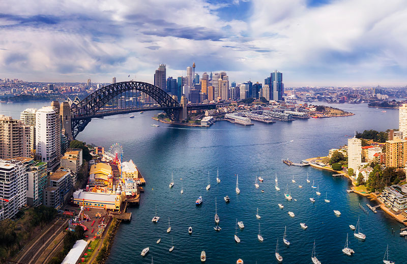 Sydney Lunch Cruises offer a stunning backdrop for your dining experience on the harbour waterways.