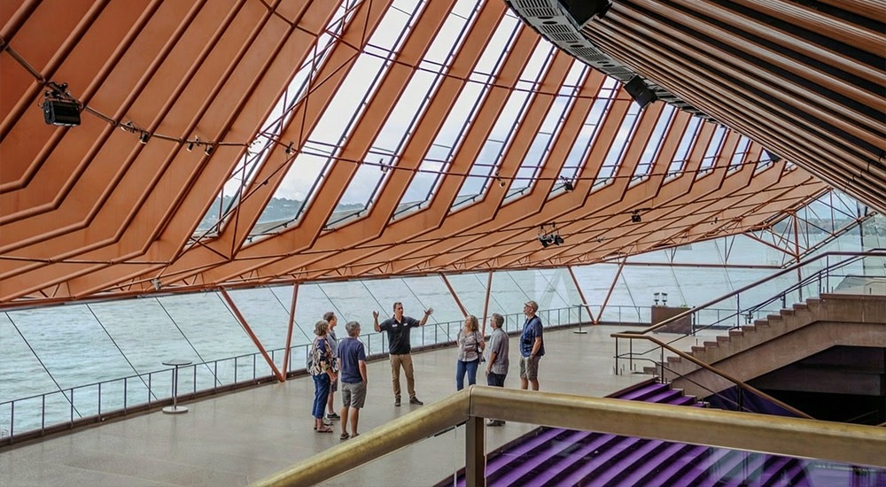 A guided tour inside the Sydney Opera House